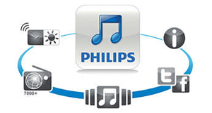 داک شارژر و پخش موسیقی فیلیپس DS3120