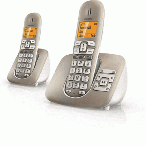 تلفن بیسیم فیلیپس دوگوشی مدل XL3952S