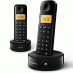 تلفن بیسیم فیلیپس مدل D1352B/FR